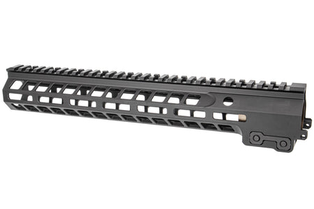 Angry Gun MK14 Style M-LOK Handguard Rail 13 inch for AEG / GBB / MWS ( Black / DDC )-DDC ( Desert Dirt Color )