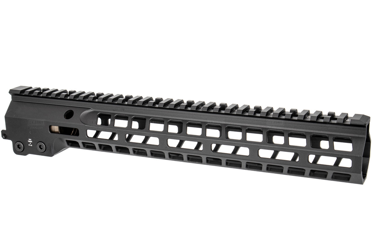 Angry Gun MK14 Style M-LOK Handguard Rail 13 inch for AEG / GBB / MWS ( Black / DDC )-DDC ( Desert Dirt Color )