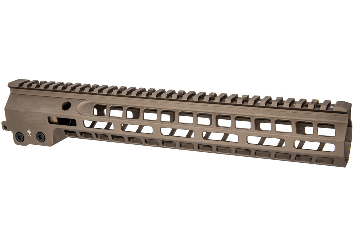Angry Gun MK14 Style M-LOK Handguard Rail 13 inch for AEG / GBB / MWS ( Black / DDC )-DDC ( Desert Dirt Color )