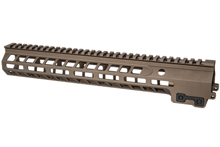 Angry Gun MK14 Style M-LOK Handguard Rail 13 inch for AEG / GBB / MWS ( Black / DDC )-DDC ( Desert Dirt Color )