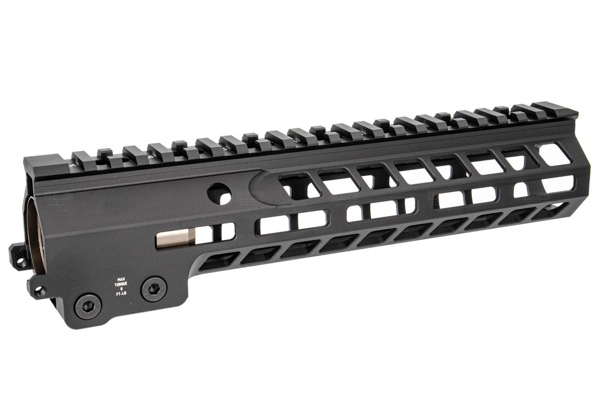 Angry Gun MK14 Style M-LOK Handguard Rail 9.5inch for AEG / GBB / MWS ( Black / DDC )-DDC ( Desert Dirt Color )