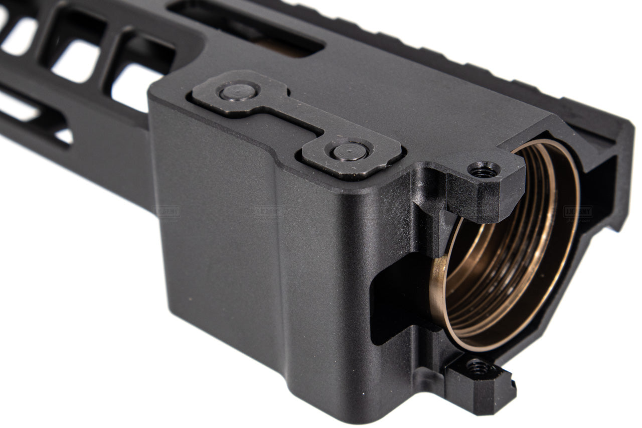 Angry Gun MK14 Style M-LOK Handguard Rail 9.5inch for AEG / GBB / MWS ( Black / DDC )-DDC ( Desert Dirt Color )