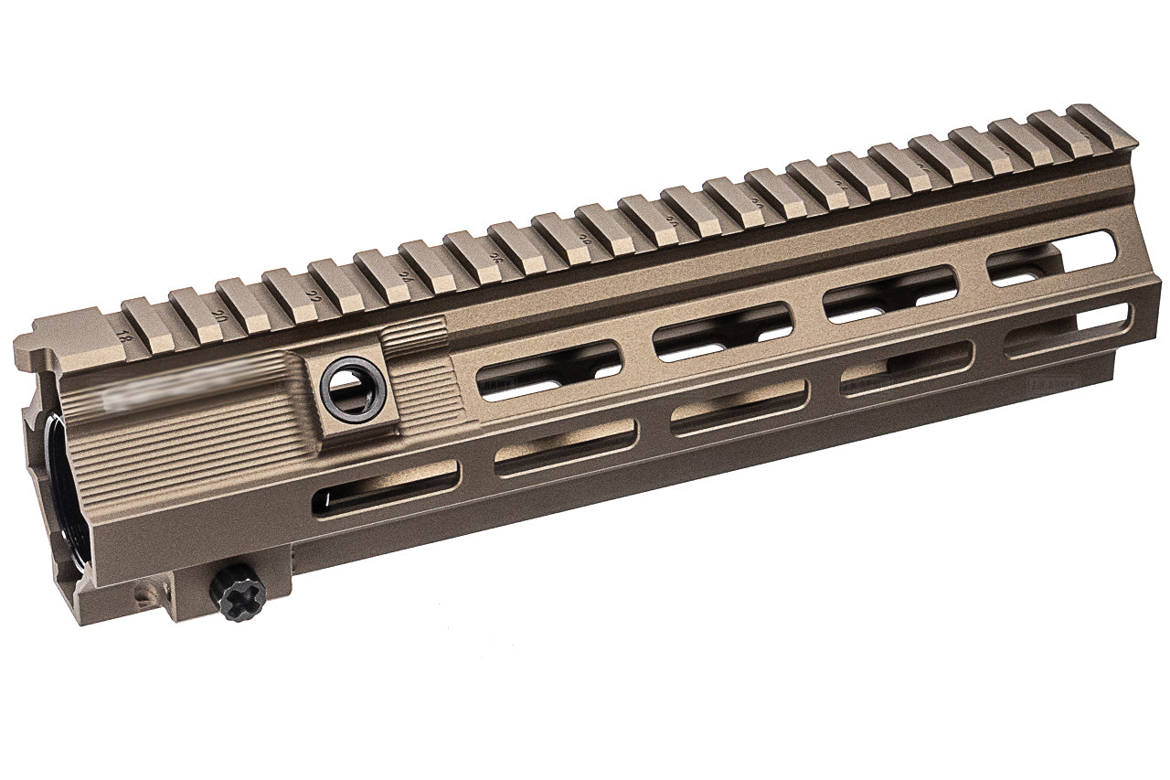 Angry Gun 416 MK15 Super Modular Rail M-LOK 10.5" for UMAREX / VFC HK416 or Marui TM 416 NGRS ( Black / DDC )-Tokyo Marui NGRS-Black