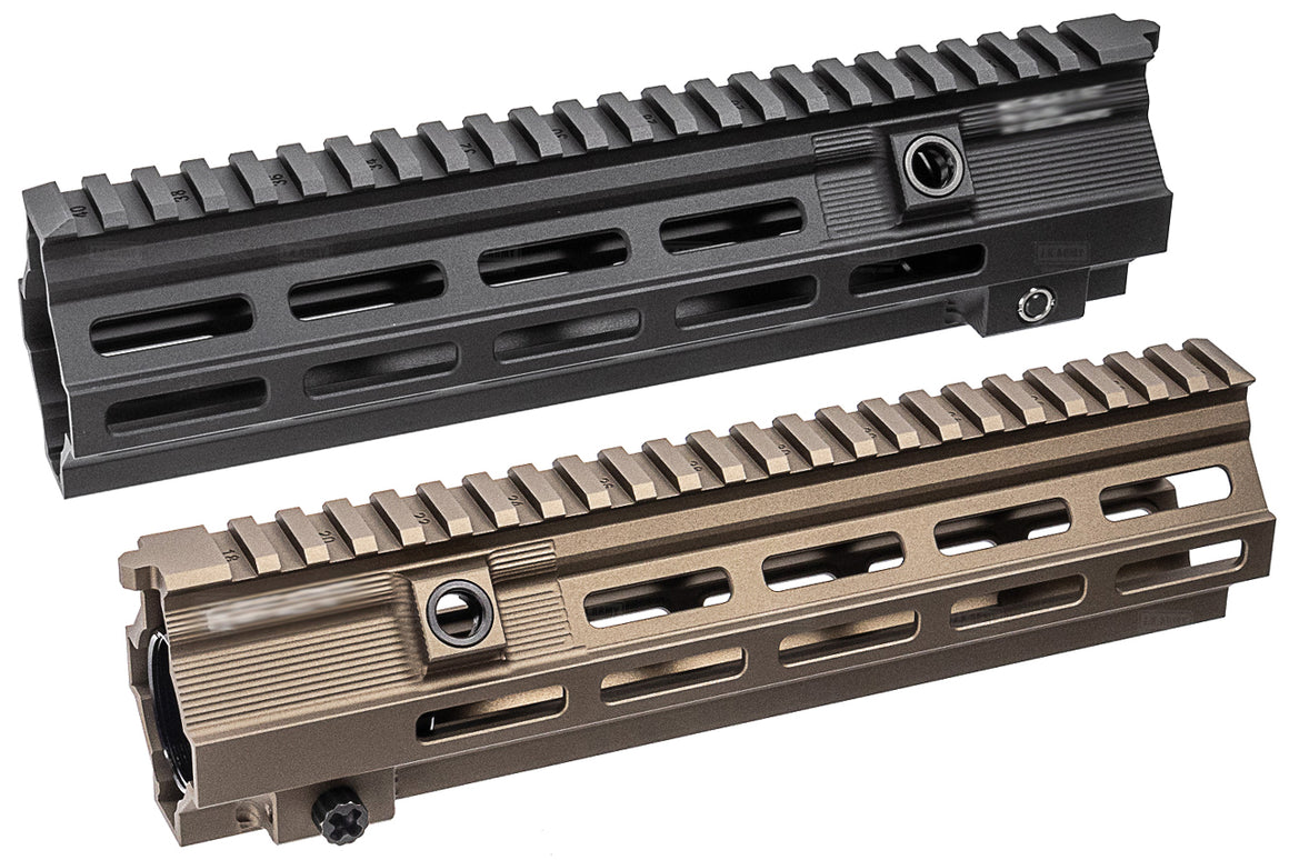 Angry Gun 416 MK15 Super Modular Rail M-LOK 10.5" for UMAREX / VFC HK416 or Marui TM 416 NGRS ( Black / DDC )-Tokyo Marui NGRS-Black