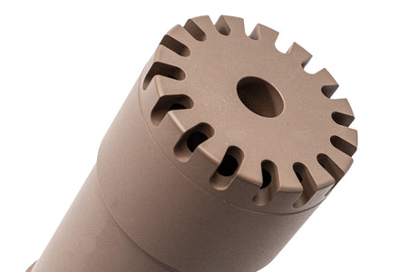 Angry Gun MP9 COMPACT Barrel Extension / Dummy Suppressor For KSC / KWA MP9 / TP9 GBB Series -FDE