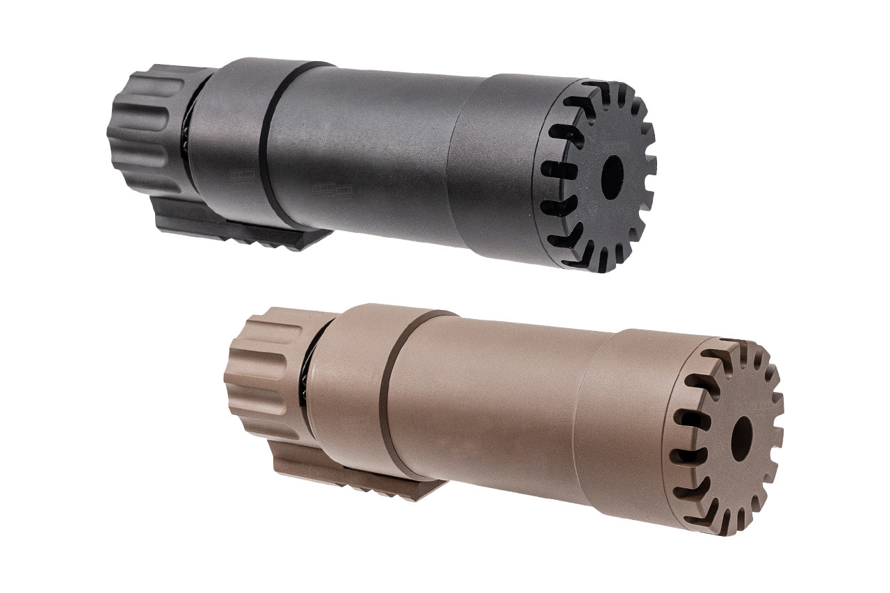 Angry Gun MP9 COMPACT Barrel Extension / Dummy Suppressor For KSC / KWA MP9 / TP9 GBB Series -FDE