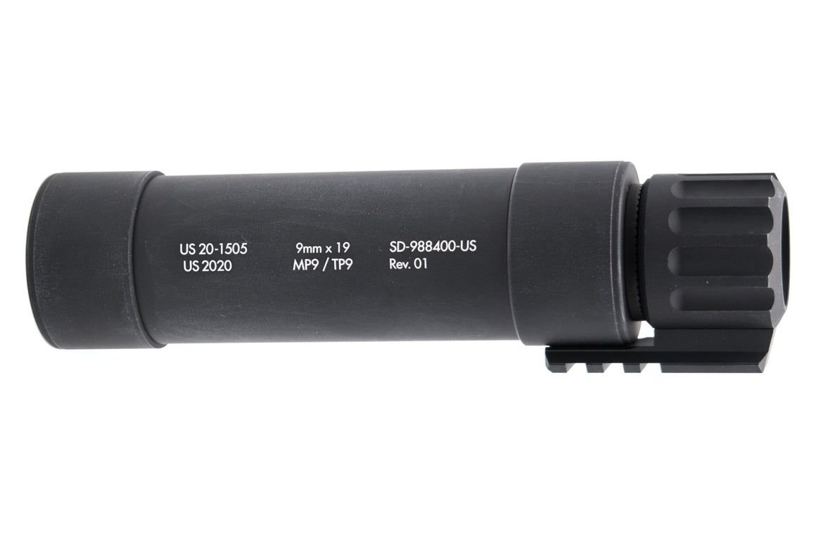 Angry Gun MP9 / TP9 Dummy Suppressor - 2021 Version ( Black )