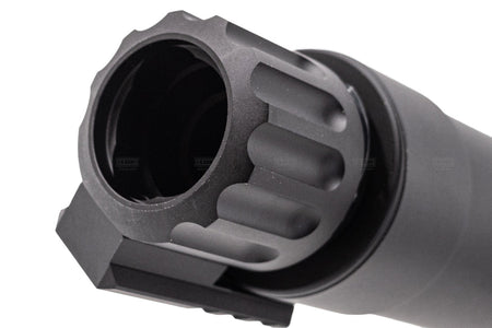 Angry Gun MP9 2024 Version Tracer Barrel Extension / Airsoft Suppressor For KSC / KWA MP9 / TP9 GBB Series ( With AG Tracer System Tracer Unit )-FDE