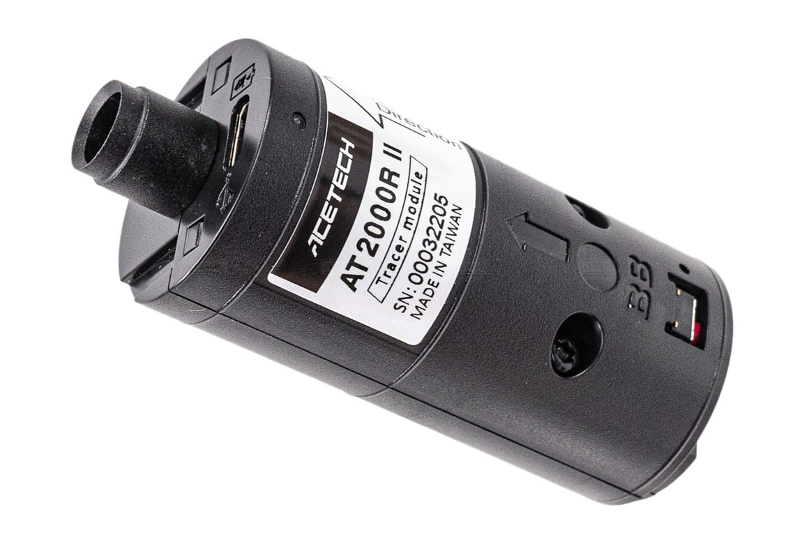 Angry Gun MP9 MINI Tracer Barrel Extension / Airsoft Suppressor For KSC / KWA MP9 / TP9 GBB Series ( with Acetech AT2000R Tracer Unit )