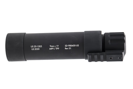 Angry Gun MP9 / TP9 Power Up Dummy Suppressor - 2021 Version ( Black )