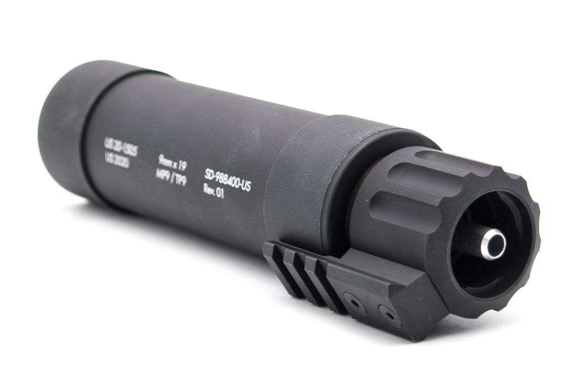 Angry Gun MP9 / TP9 Power Up Dummy Suppressor - 2021 Version ( Black )
