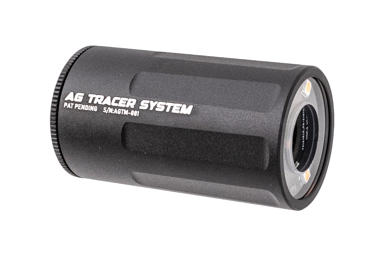 Angry Gun MP9 2024 Version Tracer Barrel Extension / Airsoft Suppressor For KSC / KWA MP9 / TP9 GBB Series ( With AG Tracer System Tracer Unit )-FDE