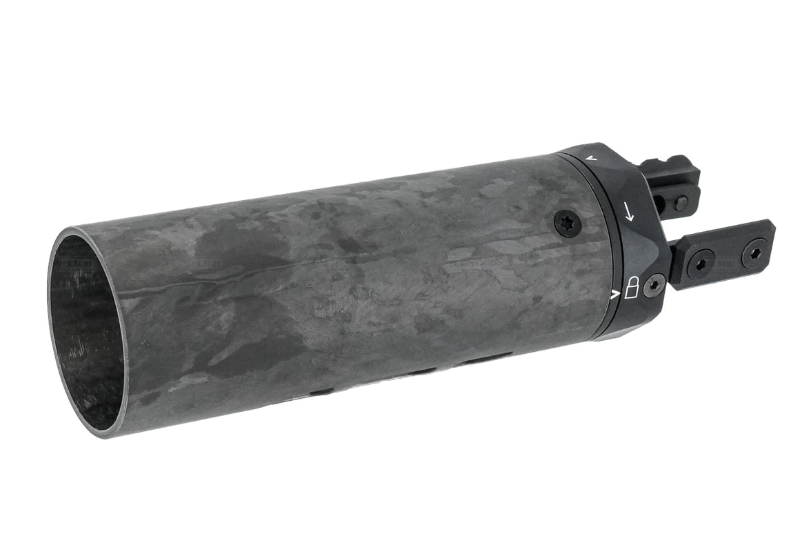 Angry Gun M-RAC 6.5" Carbon Fiber Front Shield Type A For MK16 / MK14 Type Handguard / AFPG MCX Virtus GBBR