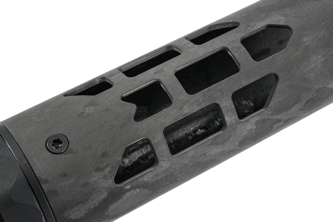 Angry Gun M-RAC 6.5" Carbon Fiber Front Shield Type B For AFPG MCX LT GBBR Series