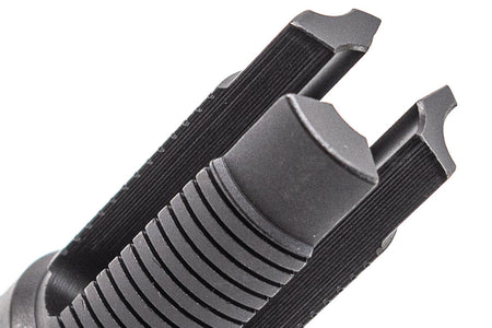 Angry Gun QDC 3-Prong Steel Flash Hider -14mm CW