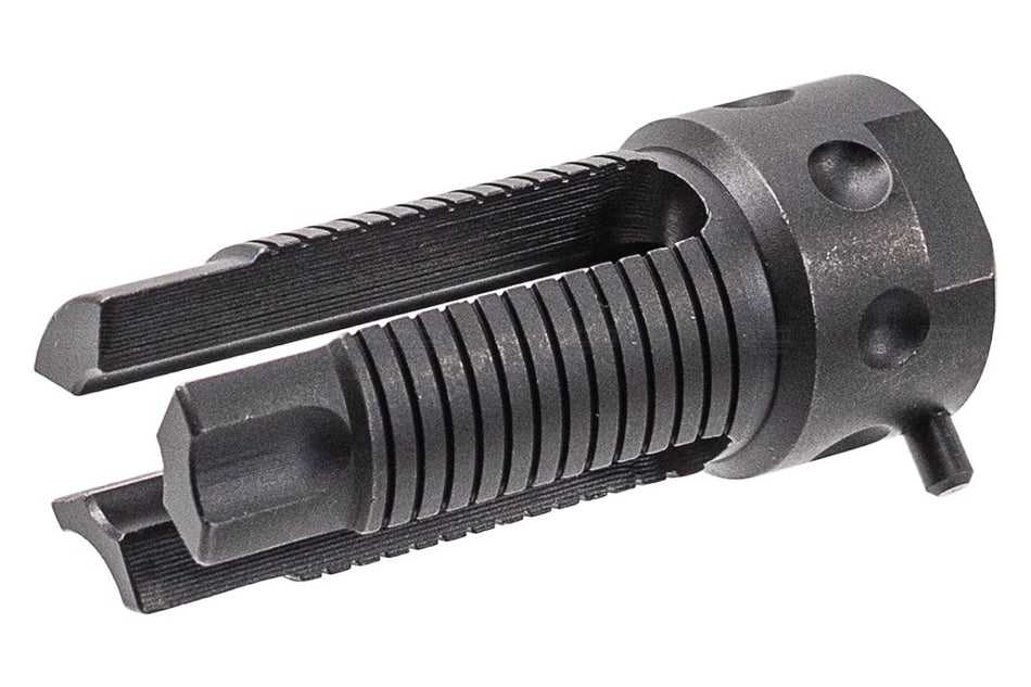 Angry Gun QDC 3-Prong Steel Flash Hider -14mm CW