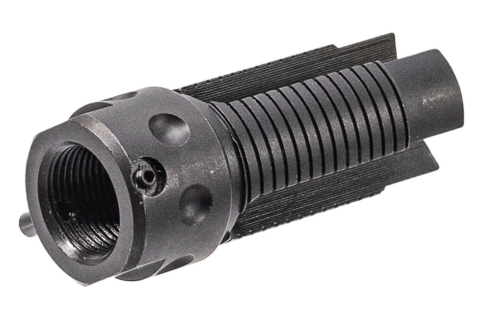 Angry Gun QDC 3-Prong Steel Flash Hider -14mm CW