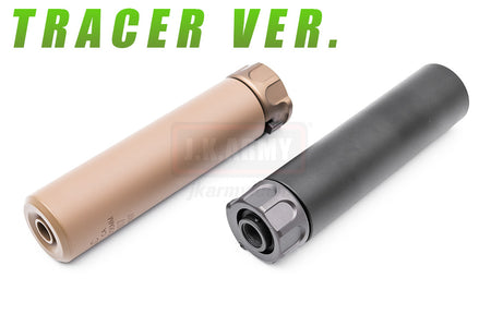 Angry Gun SOCOM 556 Dummy Suppressor / Barrel Extension w/ AT2000R Tracer ( BK / DE )-Dark Earth ( DE )