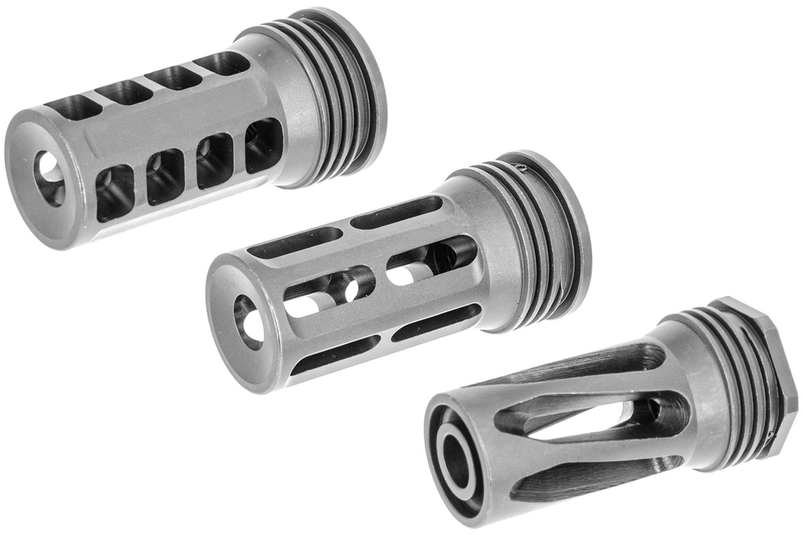 Angry Gun Tornado Flash Hider 14mm CCW Series ( MK16 URGI / HK417,M110A1 SDMR / AR15,M4,416 Version )-AR15 / M4 / 416 Version