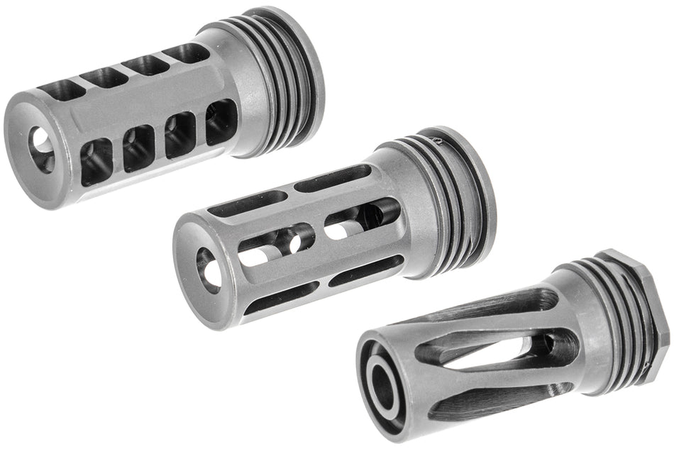 Angry Gun Tornado Flash Hider 14mm CCW Series ( MK16 URGI / HK417,M110A1 SDMR / AR15,M4,416 Version )-AR15 / M4 / 416 Version