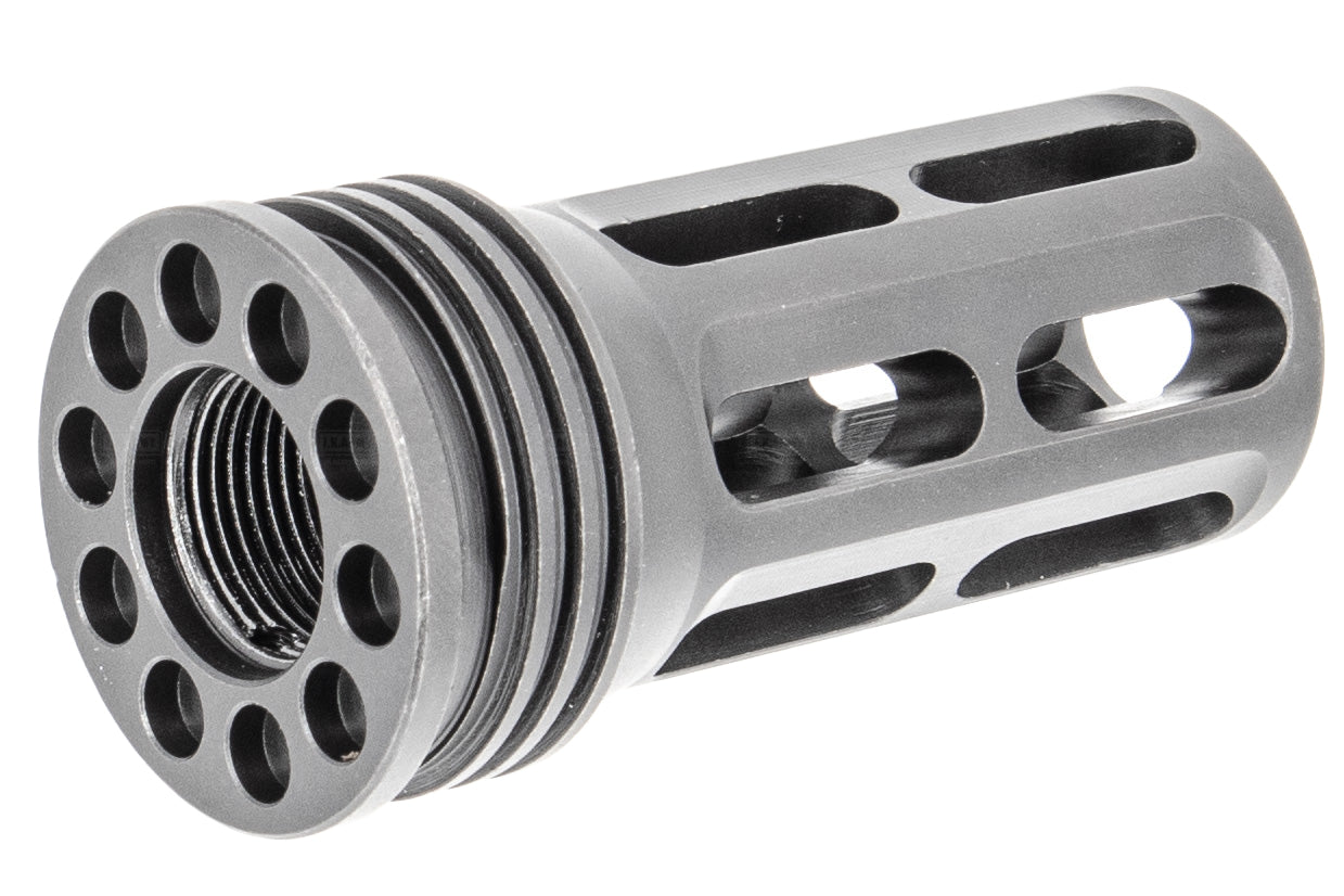 Angry Gun Tornado Flash Hider 14mm CCW Series ( MK16 URGI / HK417,M110A1 SDMR / AR15,M4,416 Version )-AR15 / M4 / 416 Version