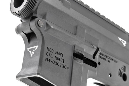 EMG TTI Licensed M4E1 Aero Style CNC Aluminum Ultra Light Upper & Lower Receiver Conversion Kit for Tokyo Marui TM M4 MWS GBBR Series ( Limited Edition ) ( by Angry Gun )