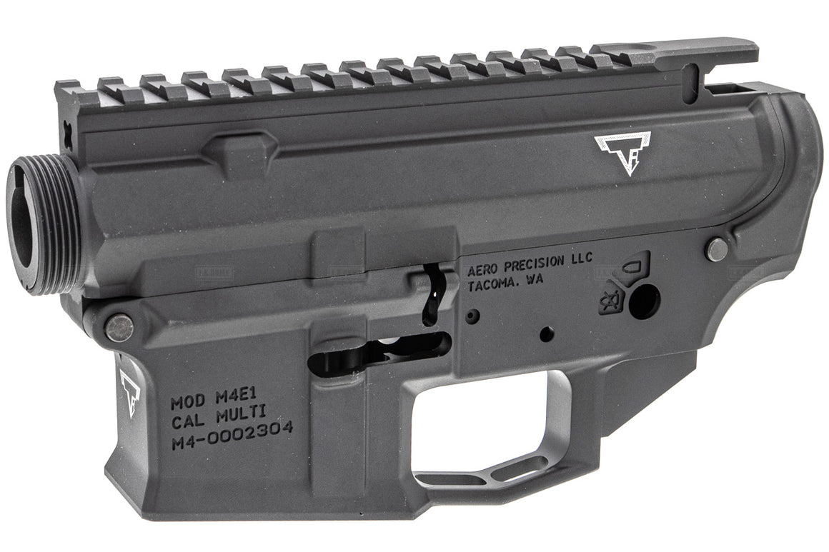 EMG TTI Licensed M4E1 Aero Style CNC Aluminum Ultra Light Upper & Lower Receiver Conversion Kit for Tokyo Marui TM M4 MWS GBBR Series ( Limited Edition ) ( by Angry Gun )