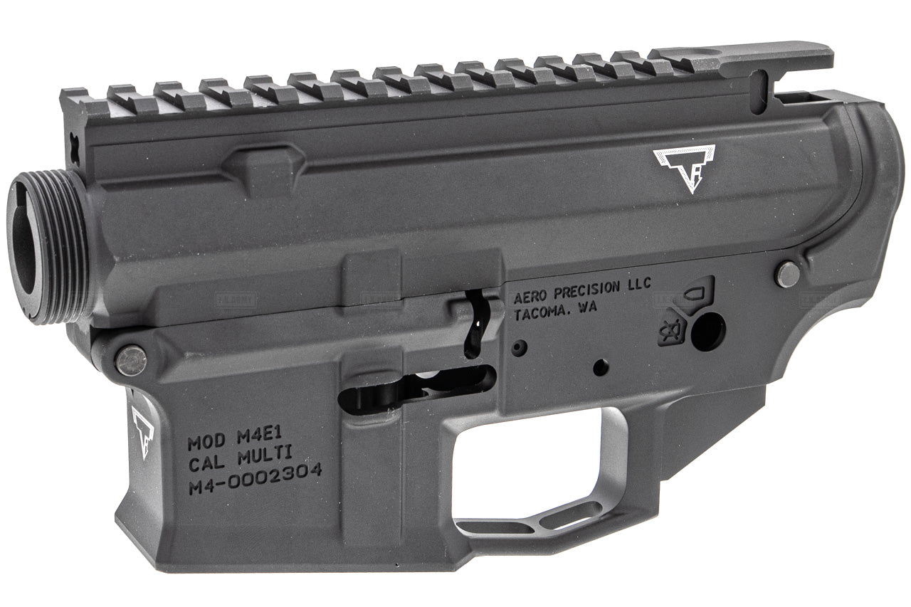 EMG TTI Licensed M4E1 Aero Style CNC Aluminum Ultra Light Upper & Lower Receiver Conversion Kit for Tokyo Marui TM M4 MWS GBBR Series ( Limited Edition ) ( by Angry Gun )