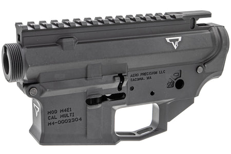 EMG TTI Licensed M4E1 Aero Style CNC Aluminum Ultra Light Upper & Lower Receiver Conversion Kit for Tokyo Marui TM M4 MWS GBBR Series ( Limited Edition ) ( by Angry Gun )