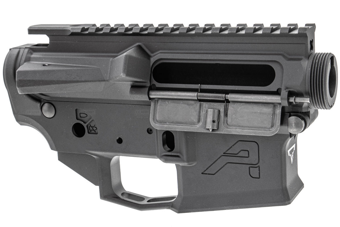 EMG TTI Licensed M4E1 Aero Style CNC Aluminum Ultra Light Upper & Lower Receiver Conversion Kit for Tokyo Marui TM M4 MWS GBBR Series ( Limited Edition ) ( by Angry Gun )