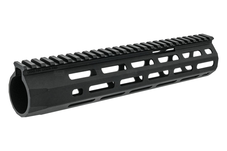 Angry Gun URX6 Style 10.5" M-LOK Handguard Rail For AEG / GBB / MWS / NGRS / PTW AR / M4 Rifle Airsoft Series