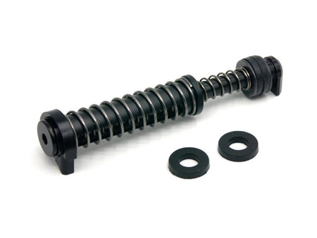 AIP 120% Steel Recoil Spring Rod Set For Marui TM G17 Gen4 ( Black )