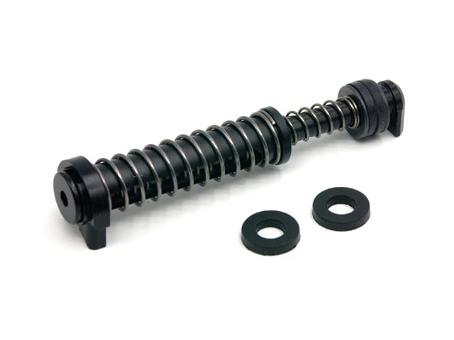 AIP 120% Steel Recoil Spring Rod Set For Marui TM G17 Gen4 ( Black )
