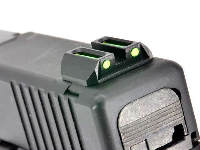 AIP Fiber Fixed Carry Sight Set For Tokyo Marui TM G17 ( G Model )