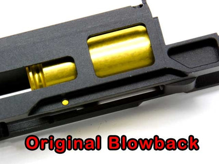 AIP Adjustable Blowback Housing for Marui TM 5.1 Hi-Capa / 4.3 Hi-Capa / 1911 GBBP ( Aluminum 7075 , Black )