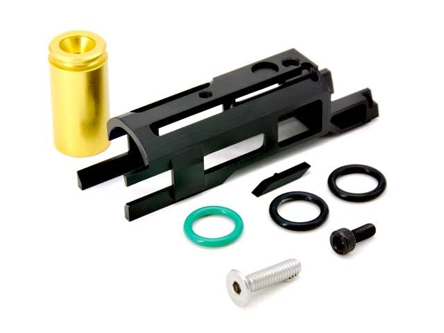 AIP Adjustable Blowback Housing for Marui TM 5.1 Hi-Capa / 4.3 Hi-Capa / 1911 GBBP ( Aluminum 7075 , Black )