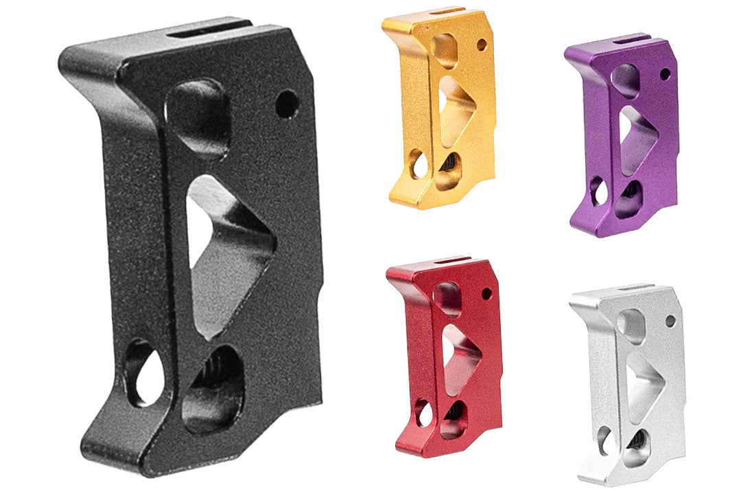 AIP Aluminum Trigger ( Type P ) For Marui TM Hi-Capa GBBP Series-Silver