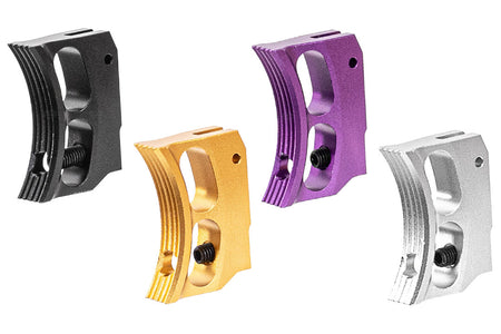 AIP Aluminum Trigger ( Type Q ) For Marui TM Hi-Capa GBBP Series-Silver