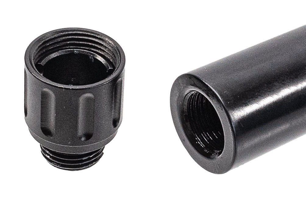 AIP CNC Steel 11mm CW Threaded 5.1" Outer Barrel For Marui TM Hi-Capa 5.1 GBBP Series