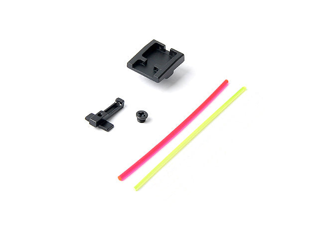 AIP Aluminum Front and Rear Sight ( Fiber) For WE XDM