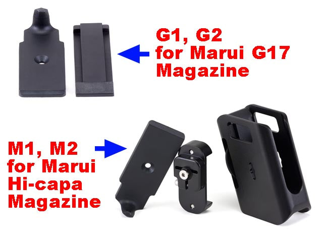AIP Aluminum Magazine Pouch for Hi-Capa / G17 Magazine (Black)