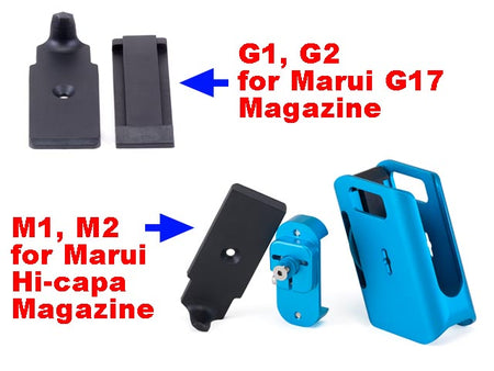 AIP Aluminum Magazine Pouch for Hi-Capa / G17 Magazine (Blue)