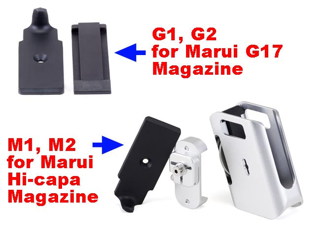 AIP Aluminum Magazine Pouch for Hi-Capa / G17 Magazine (Silver)