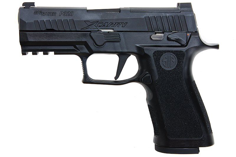 SIG SAUER P320 XCARRY 6mm Green Gas GBB Airsoft Pistol ( Black)  ( by SIG AIR & VFC )