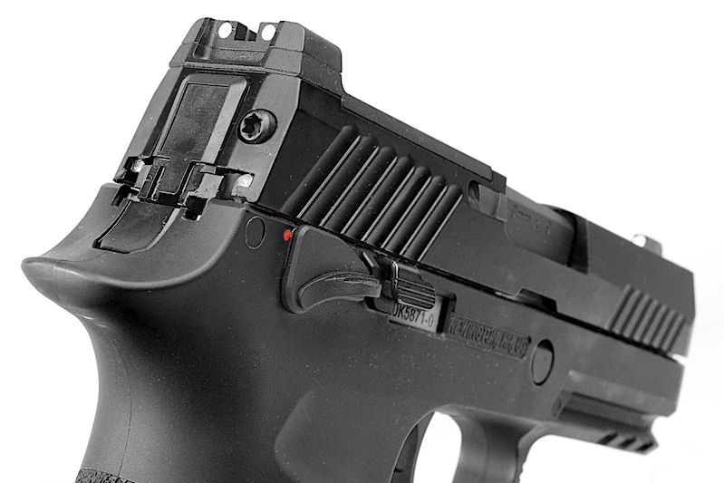 SIG AIR P320 M18 6mm Gas Version GBB Pistol ( Black ) ( Licensed by SIG Sauer ) ( by VFC )