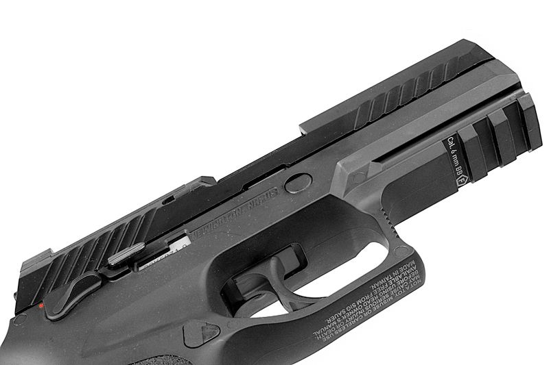 SIG AIR P320 M18 6mm Gas Version GBB Pistol ( Black ) ( Licensed by SIG Sauer ) ( by VFC )