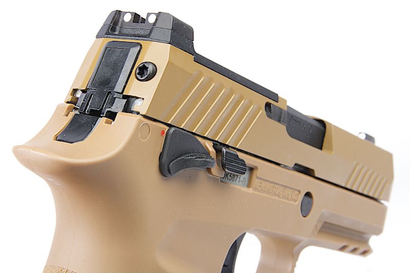 SIG AIR P320 M18 6mm Gas Version GBB Pistol ( Tan ) ( Licensed by SIG Sauer ) ( by VFC )