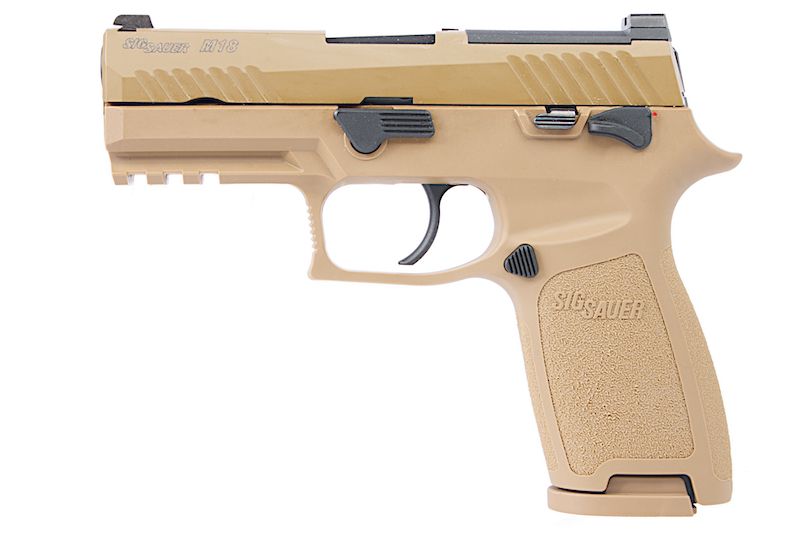 SIG AIR P320 M18 6mm Gas Version GBB Pistol ( Tan ) ( Licensed by SIG Sauer ) ( by VFC )