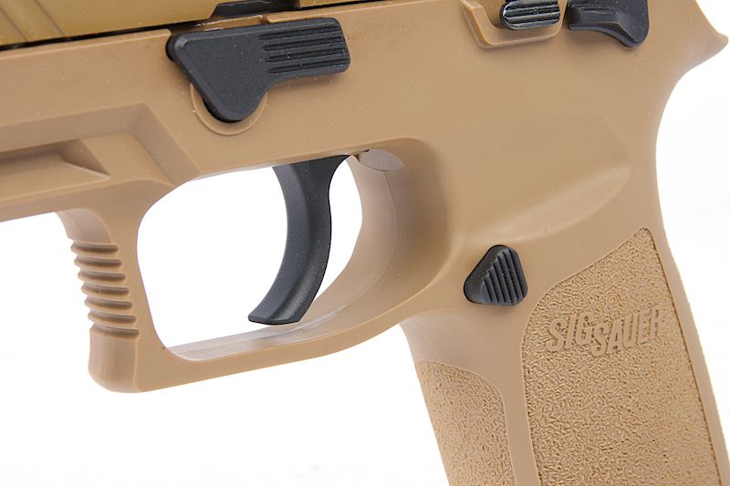SIG AIR P320 M18 6mm Gas Version GBB Pistol ( Tan ) ( Licensed by SIG Sauer ) ( by VFC )