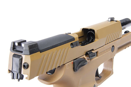 SIG AIR P320 M18 6mm Gas Version GBB Pistol ( Tan ) ( Licensed by SIG Sauer ) ( by VFC )